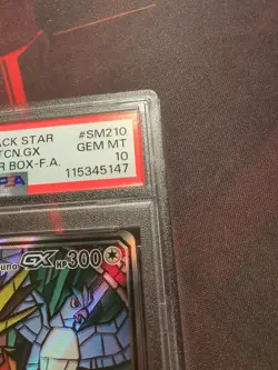 PSA 10 Pokemon Hidden Fates Promo Moltres & Zapdos & Articuno GX #SM210 GEM MINT - Image 3