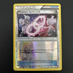 Mewtwo Spirit Link 144/162 - BREAKthrough - Reverse Holo - LP Pokemon TCG - Image 1