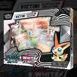 Pokemon Black Bolt White Flare Unova Victini Illustration Collection - Image 3