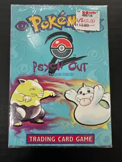 Wizards of the Coast 1999 Pokemon Psych Out Theme Deck Factory Sealed - Image 1