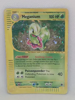 Meganium 018/165 Expedition Base Set Holo Rare Pokemon TCG Nintendo HP - Image 1
