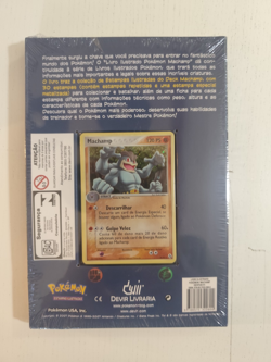 2006 POKEMON TCG MACHAMP "EX Legend Maker Half Theme Deck" Book Portuguese NEW - Image 2
