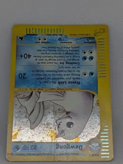 Dewgong H6/H32 Skyridge Holo Ultra Rare Pokemon TCG Nintendo e-reader vintage HP - Image 4