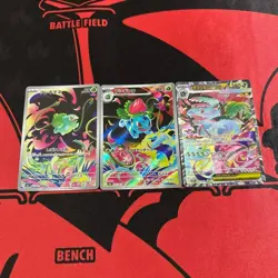 Bulbasaur Ivysaur Venusaur AR SAR Set 087/063 Mega Brave Pokemon Japanese NM F/S - Image 1