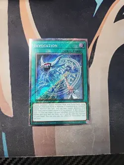 Invocation Platinum Secret Rare RA04-EN281 1st Ed NM Yugioh - Image 1