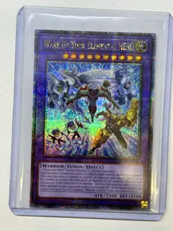 ** WAKE UP YOUR ELEMENTAL HERO ** QUARTER CENTURY SECRET RARE MP24-EN018 YUGIOH! - Image 1