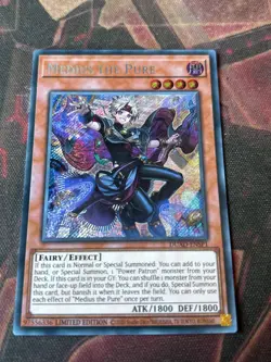 Yugioh DUAD-ENSP1 Medius The Pure Limited Edition Secret Rare NM - Image 1