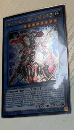 YuGiOh Black Luster Soldier Super Soldier 2016 MP16-EN136 1st Edition MINT! - Image 2
