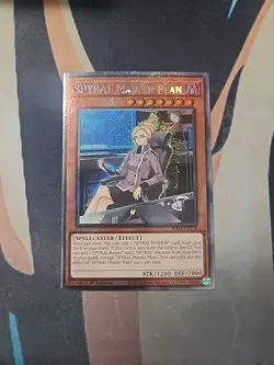 SPYRAL Master Plan Platinum Secret Rare RA04-EN276 1st Ed NM Yugioh - Image 1