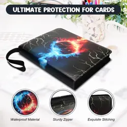 Card Binder 900 Pockets, Trading Card Binder 9-Pocket Card Holder Binder fits... - Image 2