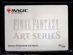 Ruinous Ultimatum - 33 - Art Card - FIN - NM - MTG Magic the Gathering - Image 2