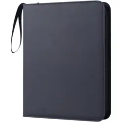 Card Binder 9 Pocket,Trading Card Collection Book with 40 Removable Sleeves-C... - Image 1