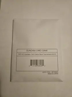 Gundam Trading Card Game - Store Tournament Kit KIT-01 Brand New Sealed - Image 1