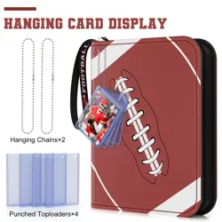 440 Pockets Football Card Binder, Sports Card Binder with Card Display Design... - Image 3