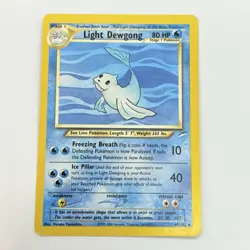 Pokemon TCG Light Dewgong 45/105 Neo Destiny Vintage 2000 Card MP - Image 1
