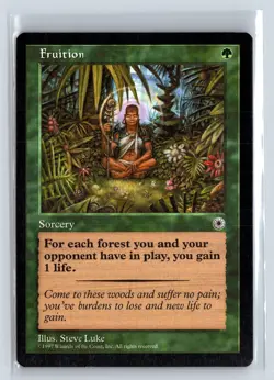 FRUITION - MTG Magic the Gathering Card - Portal - Common - Image 1