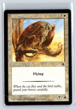 SPOTTED GRIFFIN - MTG Magic the Gathering Card - Portal - Common - Image 1