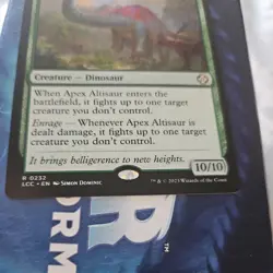 Apex Altisaur ~ Commander: The Lost Caverns of Ixalan [ NM ] [ Magic MTG ] - Image 3