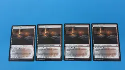 4x SULFUROUS MIRE SNOW LAND KALDHEIM MTG MAGIC THE GATHERING NM / UNPLAYED - Image 1