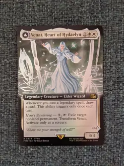 Venat, Heart of Hydaelyn FOIL EXTENDED Rare MtG Final Fantasy 0434 Magic NM Mint - Image 1