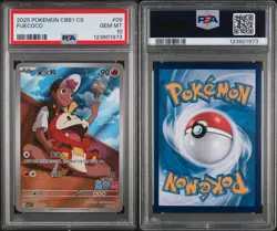 2025 POKEMON SIMPLIFIED CHINESE CBB1 C-GEM PACK VOL 1 #09 FUECOCO PSA 10 - Image 1