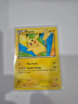 2012 Pokemon, Boundaries Crossed, #50/149 Pikachu, Common Lightly played - Image 1