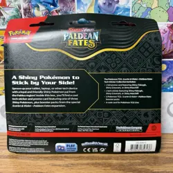 Pokemon Scarlet & Violet 3 Paldean Fates SHINY GREAVARD Promo And STICKER TCG - Image 2