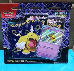 Pokemon Scarlet & Violet 3 Paldean Fates SHINY GREAVARD Promo And STICKER TCG - Image 1