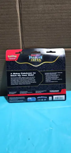 Pokemon Scarlet & Violet 3 Paldean Fates SHINY GREAVARD Promo And STICKER TCG - Image 4