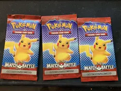 pokemon match battle pack Lot 2022 X3 Promo McDonald’s Cards - Image 1