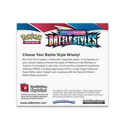 Pokemon: Sword & Shield: Battle Styles Booster Box 820650818189 - Image 3