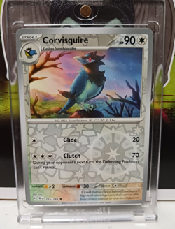 Corvisquire Reverse Holo - 165/193 - Paldea Evolved Pokemon 2023 NM - Image 1