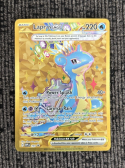 Pokemon TCG: Lapras EX #164 Scarlet & Violet Black Star Promo NM - Image 1