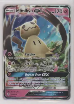 Mimikyu GX Pokemon Sun & Moon Lost Thunder #149 8h6 - Image 1