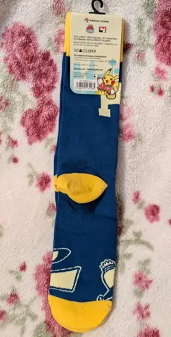 2025 Pokemon World Championships Pikachu Socks One Size - Image 2