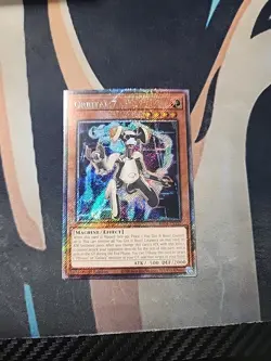 Orbital 7 Platinum Secret Rare RA04-EN197 1st Ed NM Yugioh - Image 1