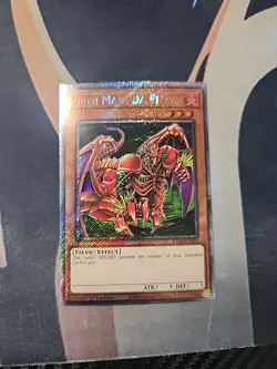 Gren Maju Da Eiza Yugioh RA04-EN124 Platinum Secret Rare 1st Ed NM Yugioh - Image 1