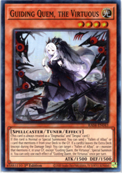 Guiding Quem, the Virtuous - RA04-EN043 - Super Rare - 1st Edition - Yugioh - Image 1