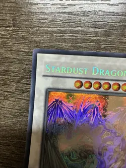 Yugioh Stardust Dragon Ghost Rare TDGS-EN040 The Duelist Genesis 1st Edition H - Image 2