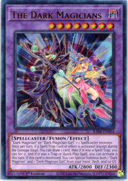 The Dark Magicians - RA04-EN054 - Ultra Rare - 1st Edition - Yugioh - Image 1