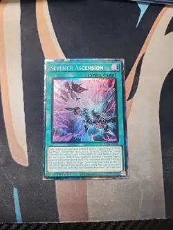 Seventh Ascension RA04-EN098 Collector's Rare 1st Edition NM Yugioh - Image 1