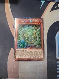 Chronomaly Nebra Disk Platinum Secret Rare RA04-EN213 1st Ed NM Yugioh - Image 1
