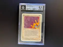 BLAZE OF GLORY from Unlimited MTG Beckett BGS Graded 6.5 RESERVED LIST - Image 1