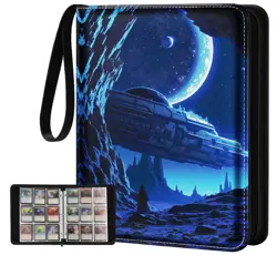 for 9 Pocket Card Binder for MTG, TCG, Game Cards Holds 900 Cards - Large Cap... - Image 1