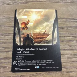 MTG Edge of Eternities - Adagia, Windswept Bastion - Borderless Viewport - 0277 - Image 1