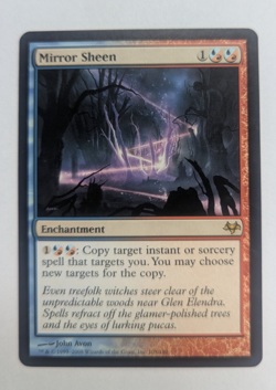 Magic Mtg Eventide Mirror Sheen lightly played - Image 1