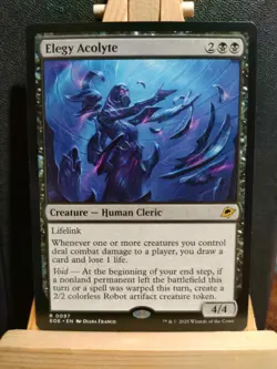 Elegy Acolyte - Edge of Eternities - Rare - NM (See pics) MTG - Image 1