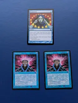 MTG Brainstorm X3: Ice Age - NM - Image 1