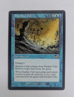Magic Mtg Nemesis Parallax Tide lightly played - Image 1