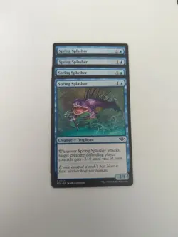 (4) Spring Splasher *PLAYSET* Outlaws of Thunder Junction Regular NM MTG - Image 1